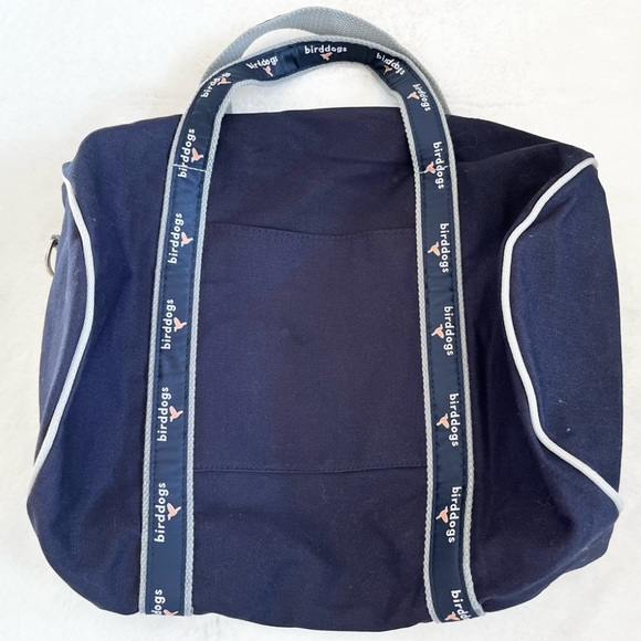 BIRDDOGS  Duffle Gym Bag Canvas Navy Blue Birddogs Logo Trendy Stylish - Picture 8 of 8